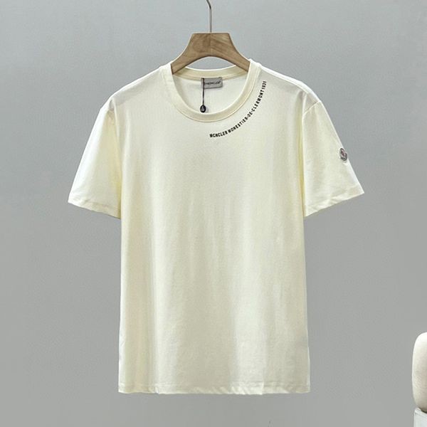 スニーカーと◎モンクレール ロゴレタリング 半袖Tシャツ コピー mon22095